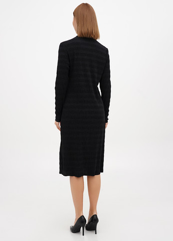 Черное кэжуал платье футляр H&M однотонное