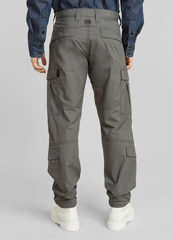 Серые кэжуал, спортивные демисезонные карго брюки G-Star Raw