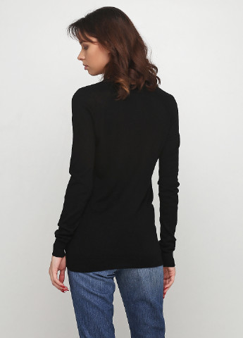 Чорний демісезонний пуловер пуловер Fine Collection