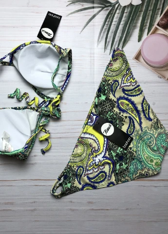 Комбинированный летний купальник Boohoo