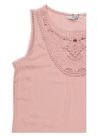 Пудрова блуза Only