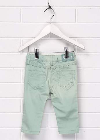 Бледно-зеленые кэжуал демисезонные брюки зауженные Heach Dolls