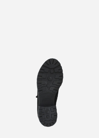 Зимние ботинки re2508-11 черный El passo из натуральной замши