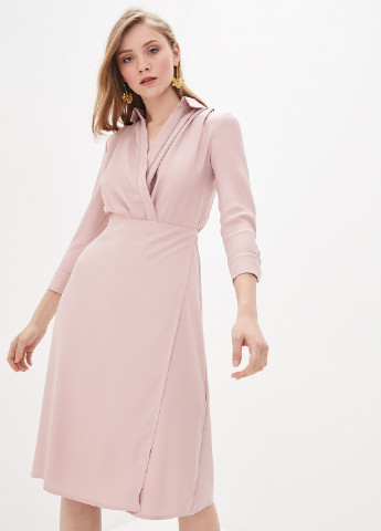 Розовое кэжуал платье NUMERO 28