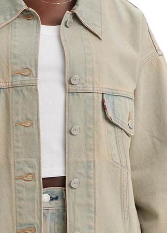 Голубая демисезонная куртка Levi's