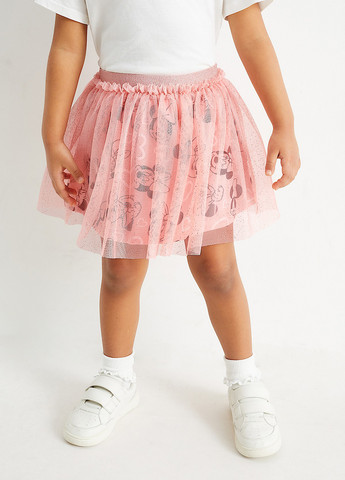 Розовая откровенный персонажи юбка C&A пышная