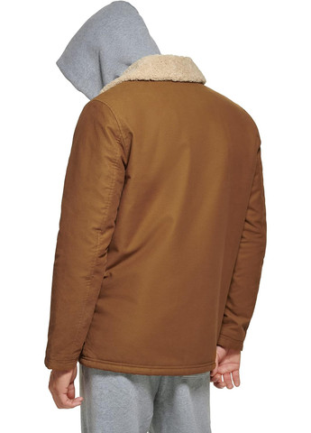 Коричнева демісезонна куртка Calvin Klein