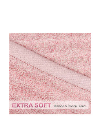 Lovely Svi полотенце (3 шт.), 70х140 см, 34х72 см, 33х33 см однотонний світло-рожевий виробництво - Китай