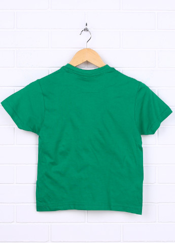 Зеленая летняя футболка с коротким рукавом Sol's