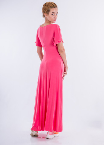 Розовое кэжуал платье Sarah Chole однотонное