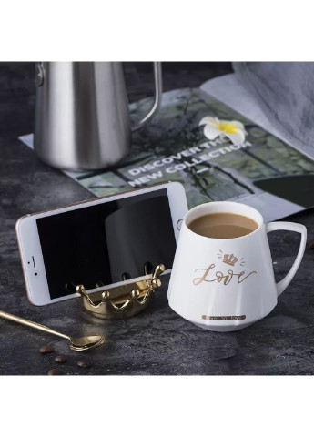 Кружка с крышкой My love 6819 350 мл No Brand (253669246)