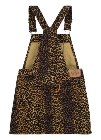 Демисезонный сарафан Levi's леопардовый