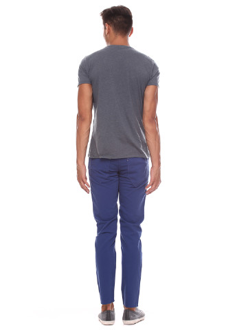 Синие кэжуал демисезонные прямые брюки Antony Morato