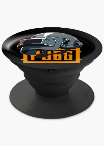 Попсокет (Popsockets) тримач для смартфону Пубг Пабг (Pubg) (8754-1184) Чорний MobiPrint (216748560)