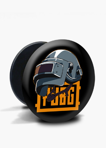 Попсокет (Popsockets) тримач для смартфону Пубг Пабг (Pubg) (8754-1184) Чорний MobiPrint (216748560)