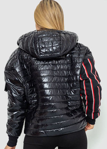 Черная демисезонная куртка Ager