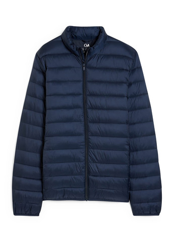 Темно-синя демісезонна куртка C&A