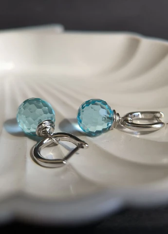 Сережки Silver Flame (350941505)