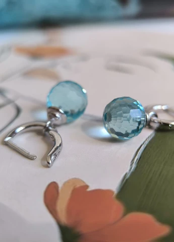 Сережки Silver Flame (350941505)
