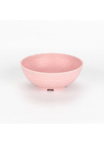 Набор: 4 шт. эко-тарелок (диаметр 14,5 см), розовый (68-1168) No Brand темно-розовые