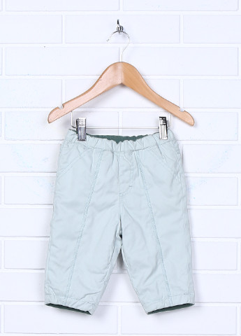 Бледно-зеленые кэжуал демисезонные брюки со средней талией Motion Wear