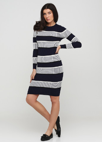 Женское демисезонное Платье платье-свитер Tiramisu в полоску