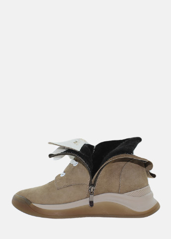 Зимние ботинки raлесли0-261 кофейный Alamo из натурального нубука