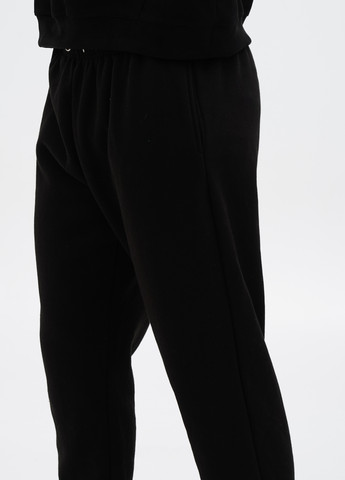 Черные кэжуал, спортивные демисезонные укороченные, зауженные брюки Boohoo