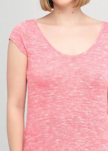Рожева літня футболка Promod