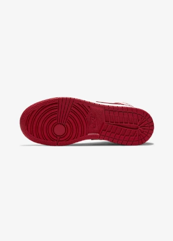 Кросівки 554725-074 Jordan 1 MID червоні демісезони (317229280)