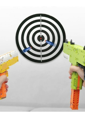 Конструктор 52001 Пистолет Eagle, стреляющий, 222 детали Qman (253827845)