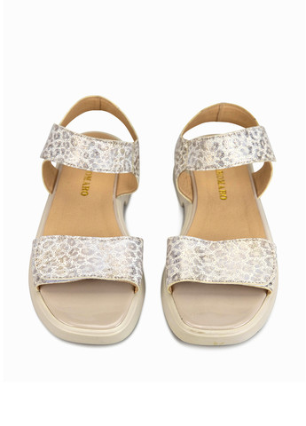 Светло-бежевые босоножки Alromaro на липучке