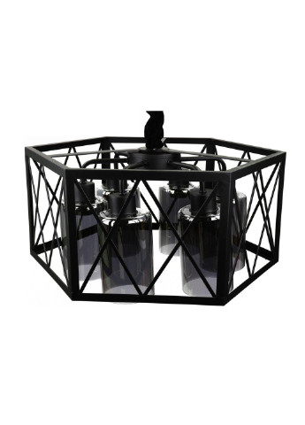 Люстра потолочная подвесная в стиле LOFT (лофт) 12176/6-gr Черный 30х50х50 см. Sunnysky (253122498)