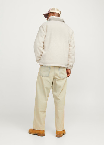 Молочна демісезонна куртка Jack & Jones