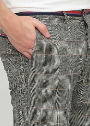 Серые кэжуал демисезонные чиносы брюки El Ganso