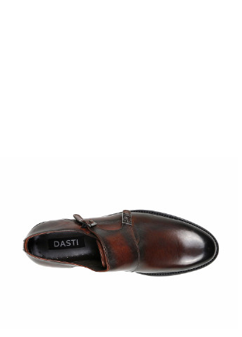Коричневые классические туфли Dasti с ремешком