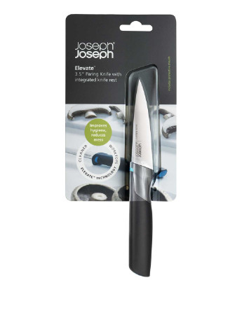 Нож для очистки, 8,9 см Joseph Joseph однотонный чёрный