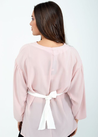 Пудровая демисезонная блуза Kamomile