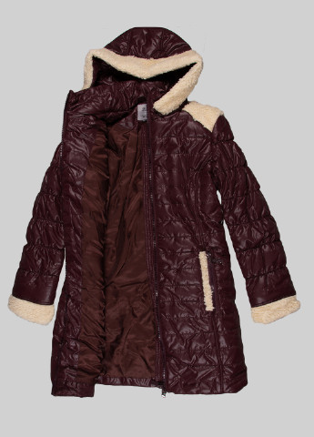 Темно-коричневая зимняя куртка Lizabeta