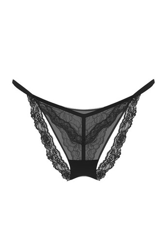 Чорний демісезонний комплект (бюстгальтер, трусики) Victoria's Secret