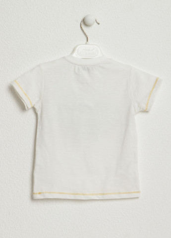 Белая летняя футболка с коротким рукавом Mackays