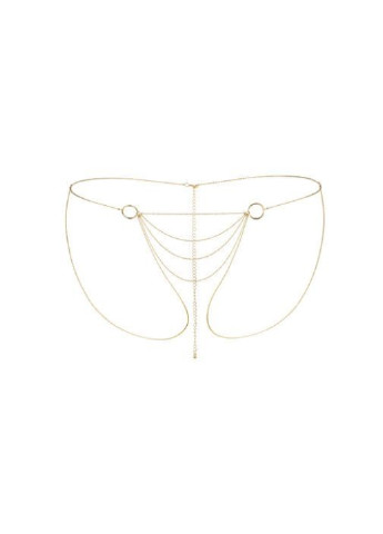 Цепочка трусики Magnifique Bikini Chain - Gold, украшение на тело Bijoux Indiscrets (252025508)