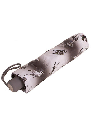 Сіра складна парасоля повний автомат 105 см Zest (197761932)