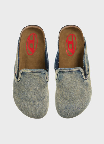 Синие сабо Diesel