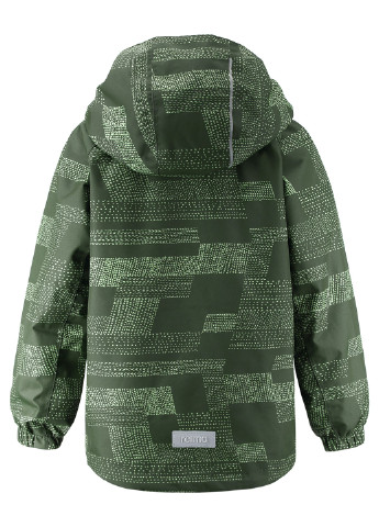 Темно-зеленая демисезонная куртка Reima