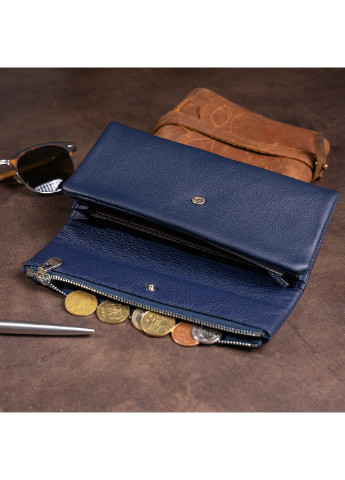 Жіночий шкіряний гаманець-клатч 18,5х9,8х2 см st leather (252131124)