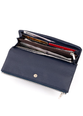 Жіночий шкіряний гаманець-клатч 18,5х9,8х2 см st leather (252131124)