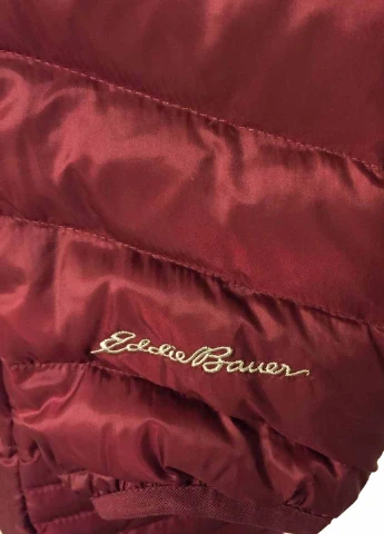 Бордовый зимний Пуховик Eddie Bauer