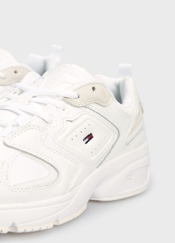 Белые демисезонные кроссовки Tommy Hilfiger
