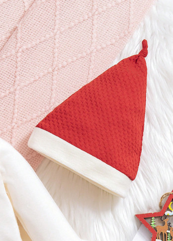 Біла зимня піжама (лонгслів, штани, ковпачок) SHEIN